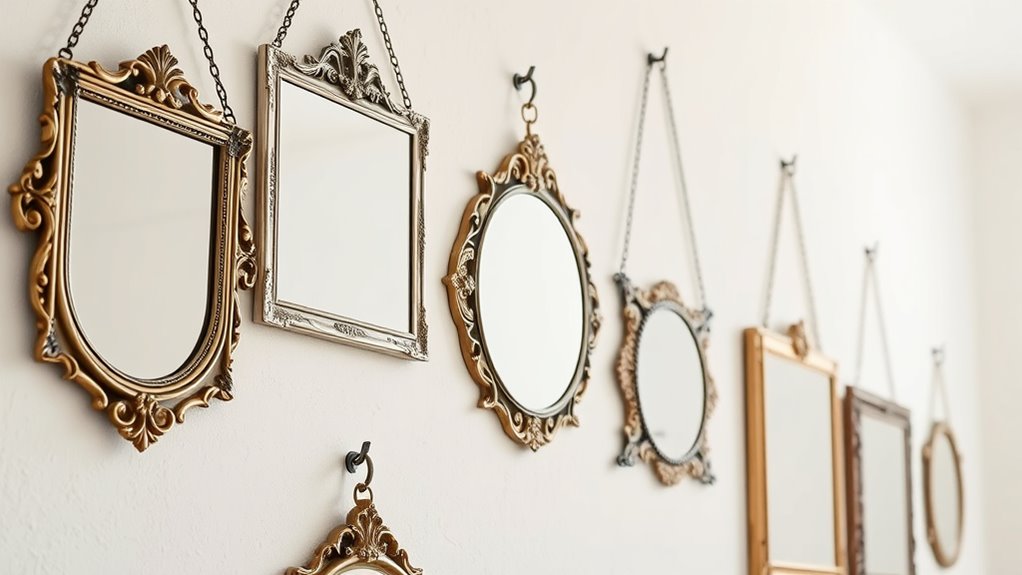secure heavy drywall mirrors