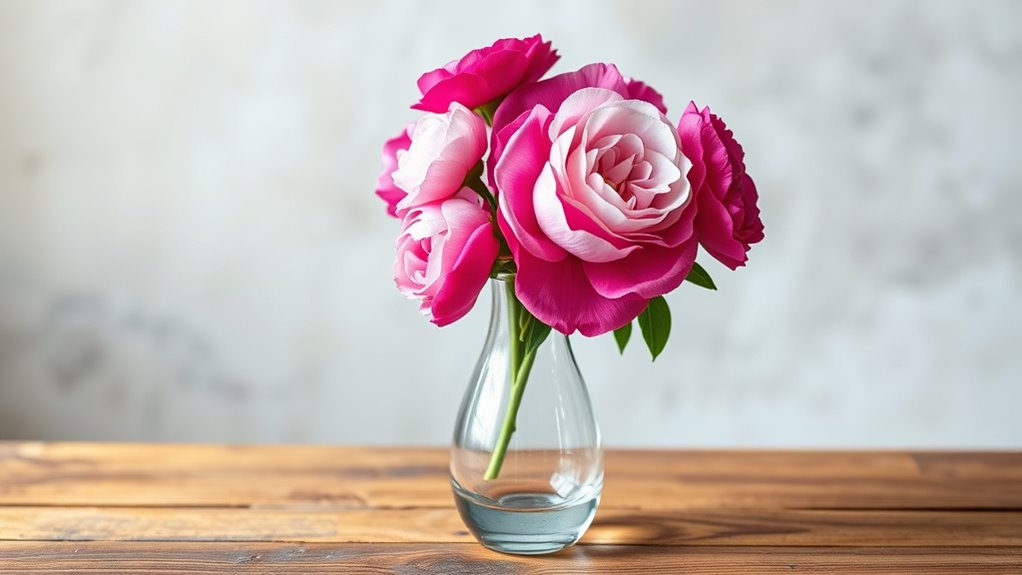 selecting suitable floral vases