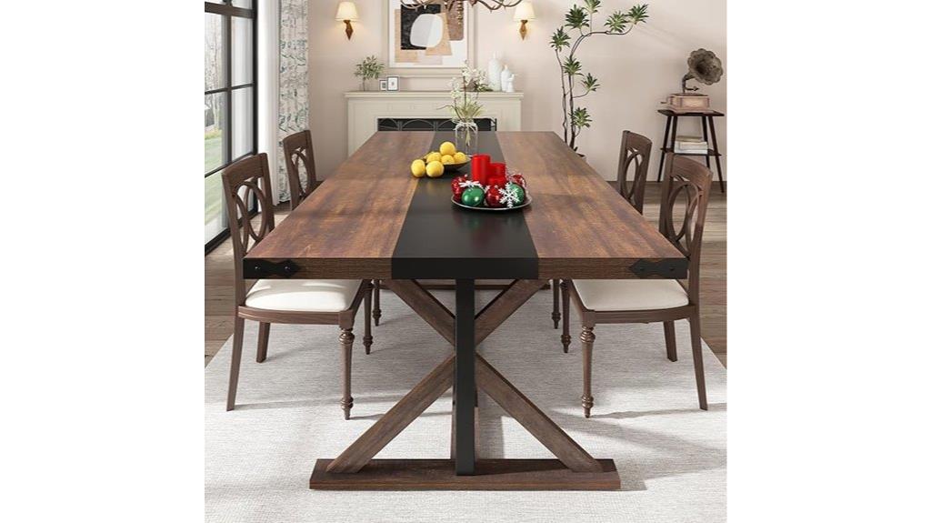 seventy one inch dining table
