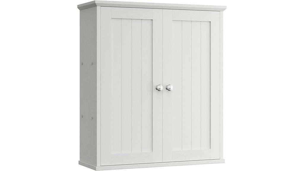 shintenchi two door bathroom cabinet