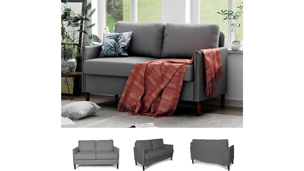 small 52 inch loveseat