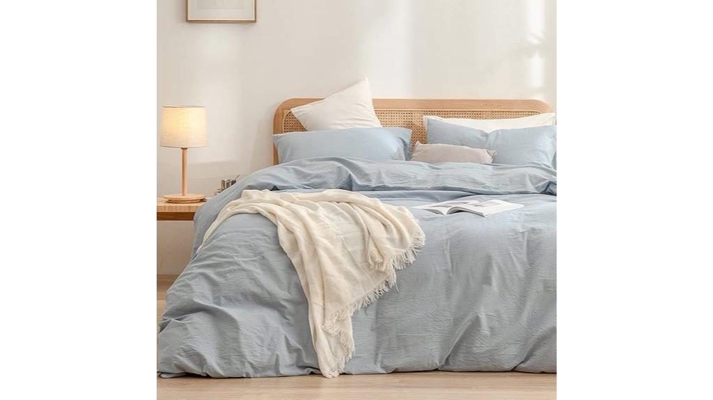 soft washed cotton bedding