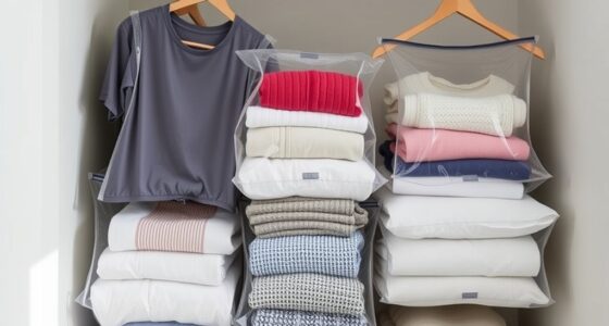space saving clothes storage