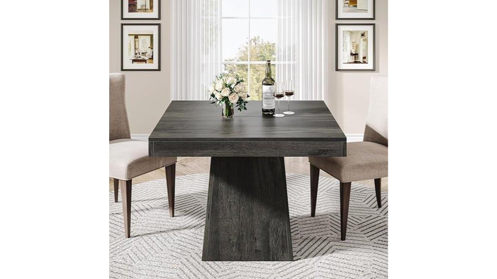 square 4 person dining table