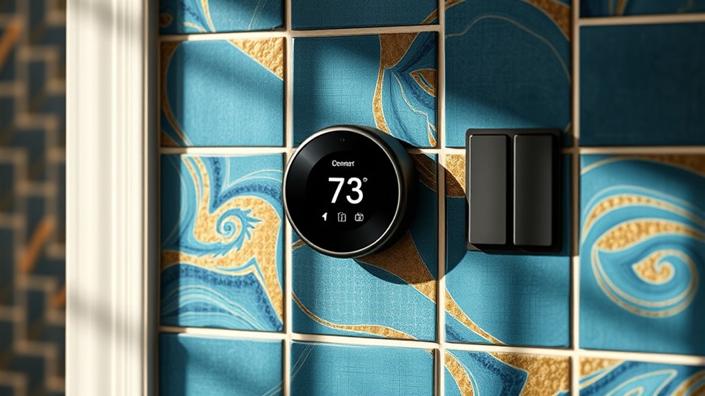 stylish fixtures enhance decor