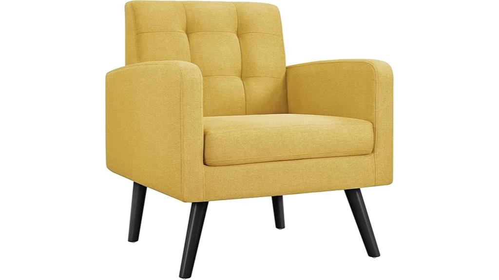 stylish mid century accent chairs