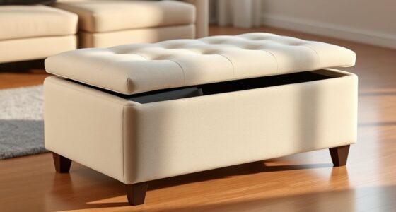 stylish storage ottoman seating