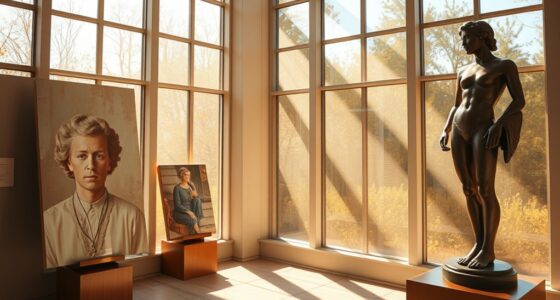 sunlight impact on artwork