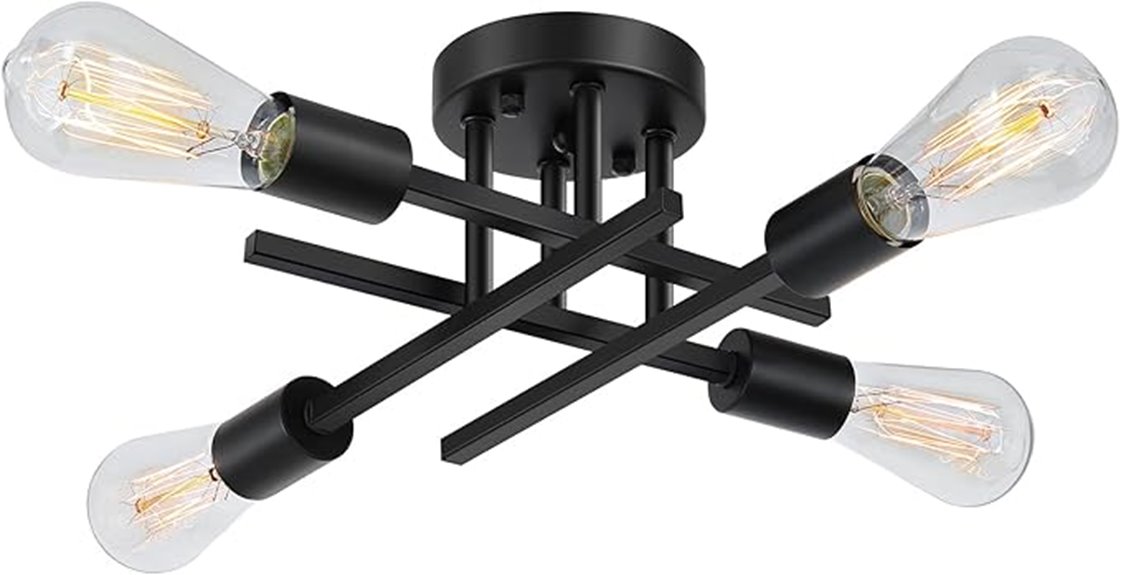 sunrider industrial ceiling fixture