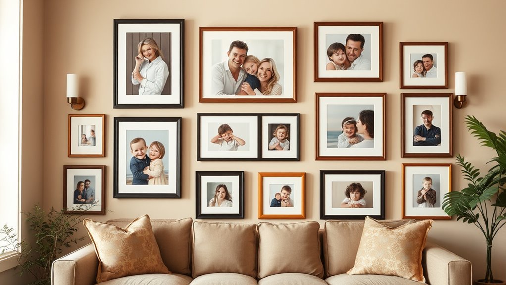 thoughtful balanced photo arrangement