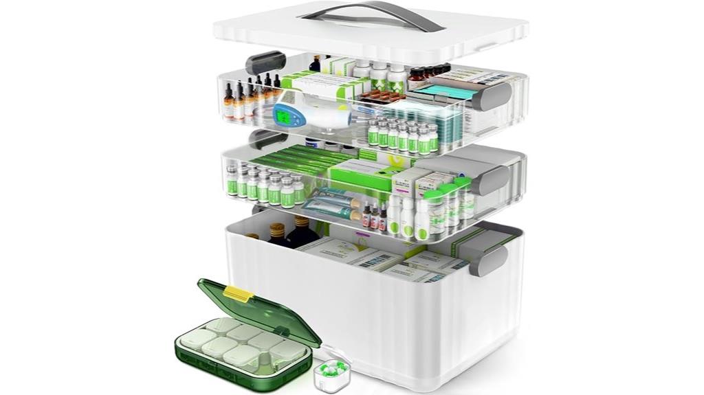 three level medical storage