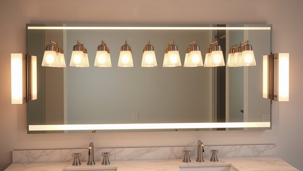 top bathroom vanity lighting