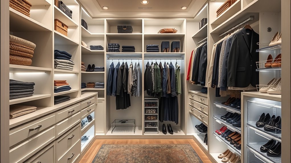 top closet storage solutions