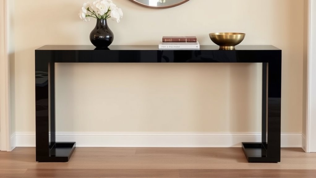 top console tables for entryways