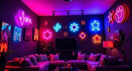 trendy neon wall decorations