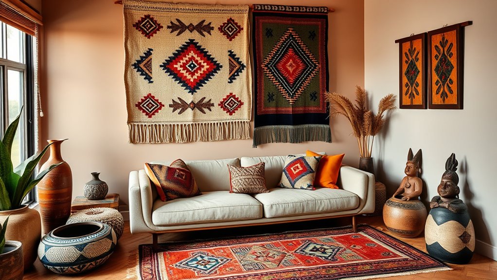 tribal global decor ideas