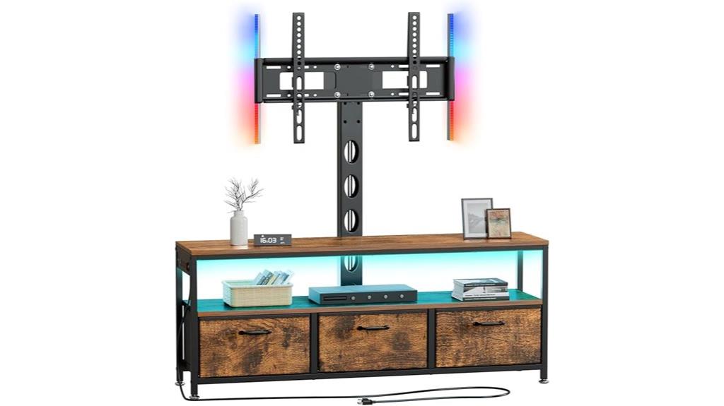 tv stand with mount
