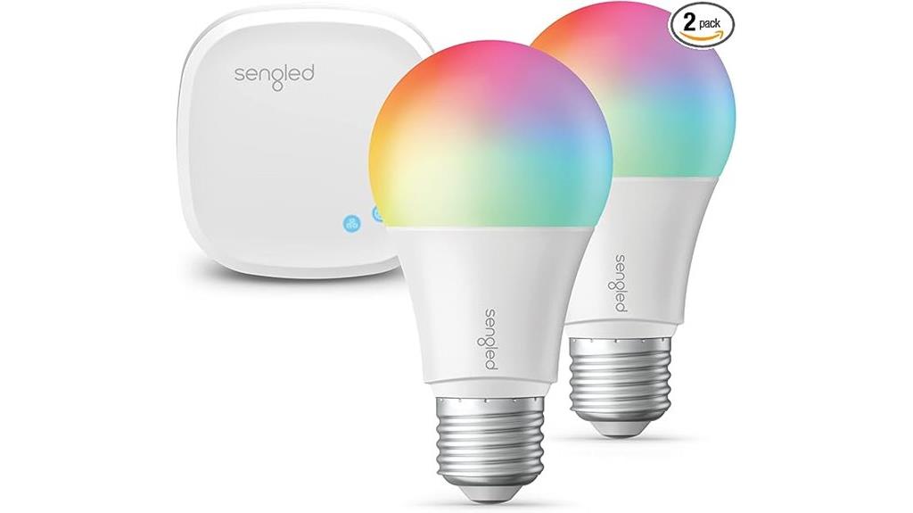 two pack smart bulbs