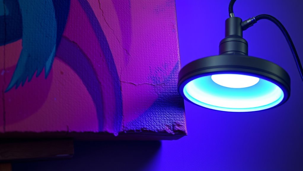 uv damage accelerates pigment deterioration
