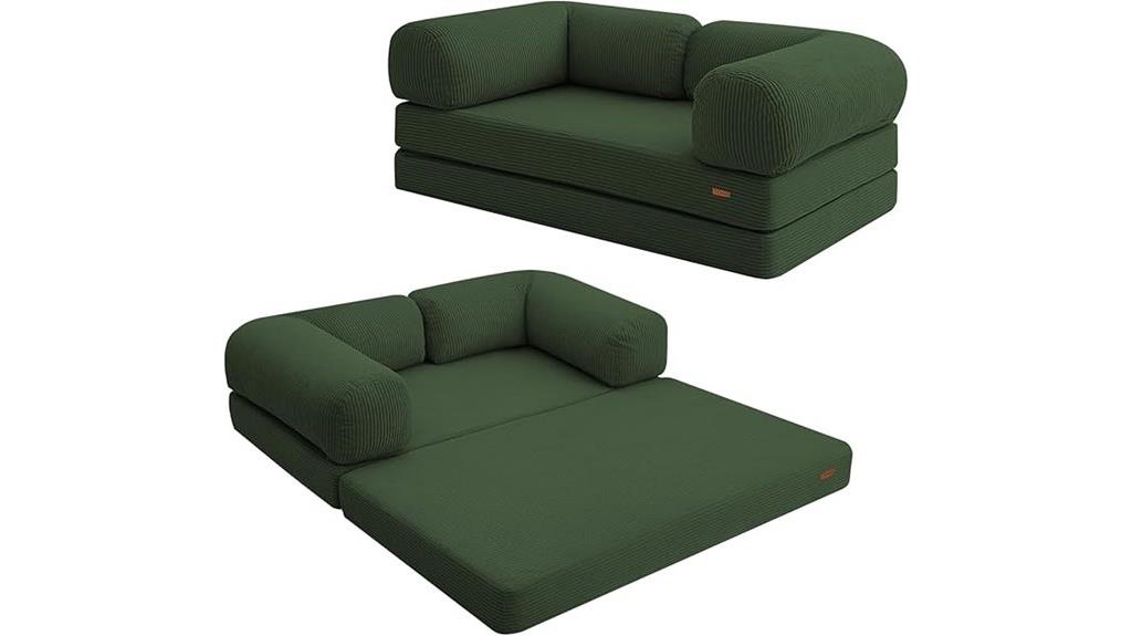 versatile foldable sofa bed