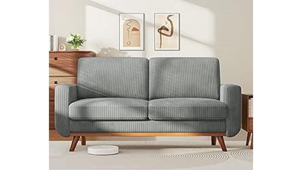 vesgantti dark gray sofa