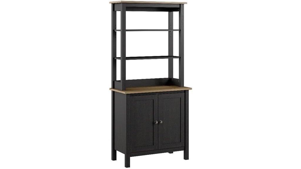 vintage black reclaimed pine