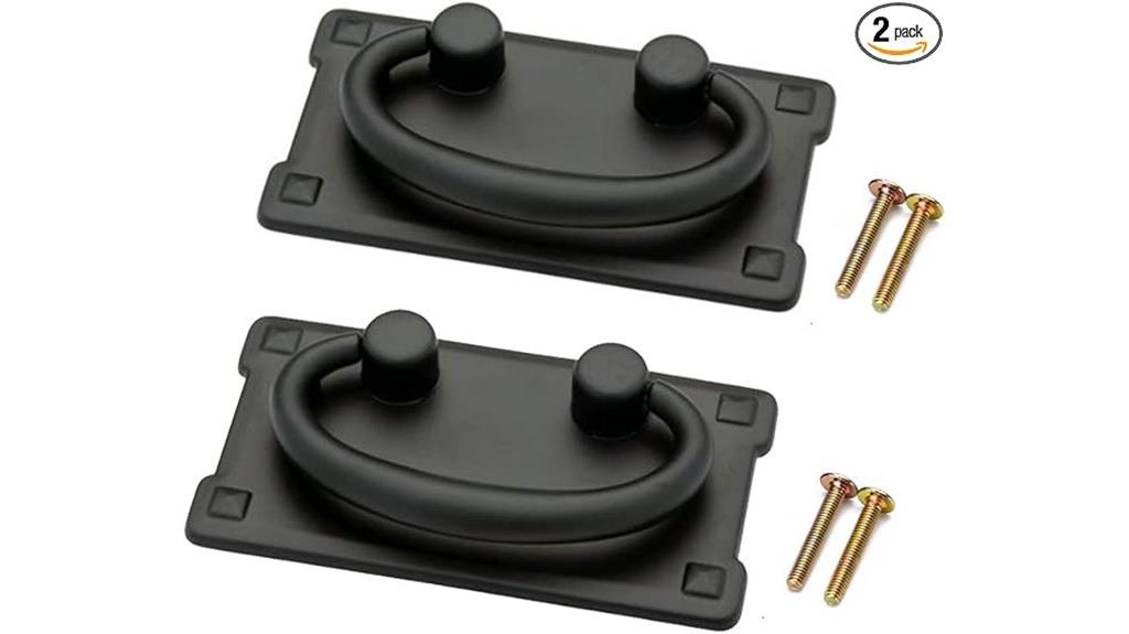 vintage bronze drawer handles