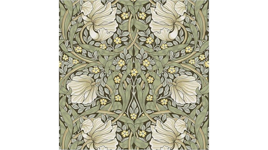 vintage floral botanical wallpaper