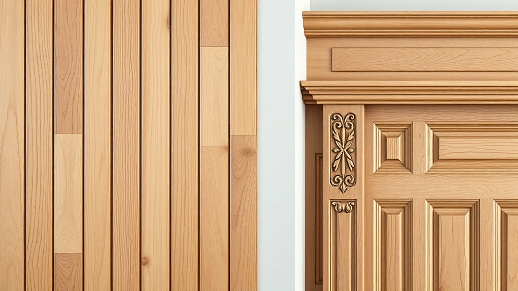 wainscoting offers greater durability