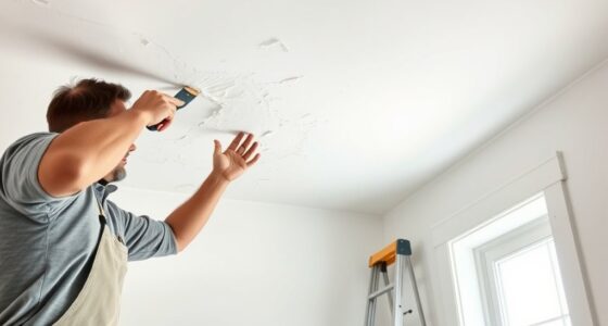 wall and ceiling touch up
