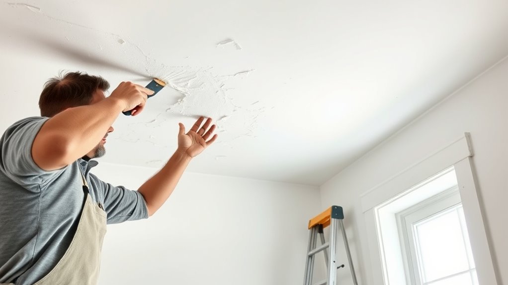 wall and ceiling touch up