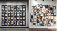 wall display comparison guide