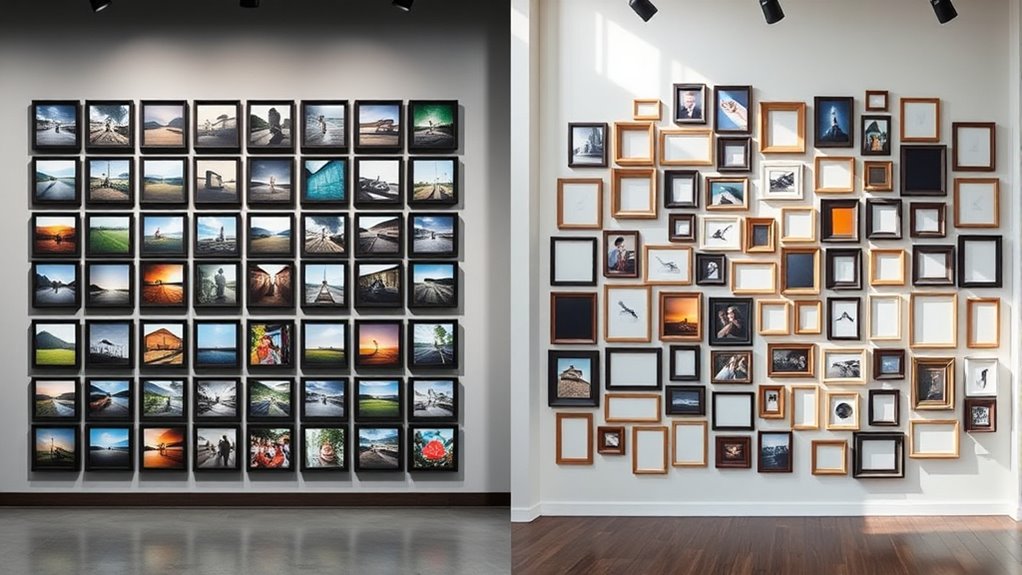 wall display comparison guide