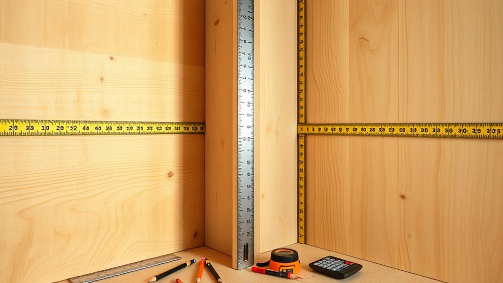 wall measurement unit conversions