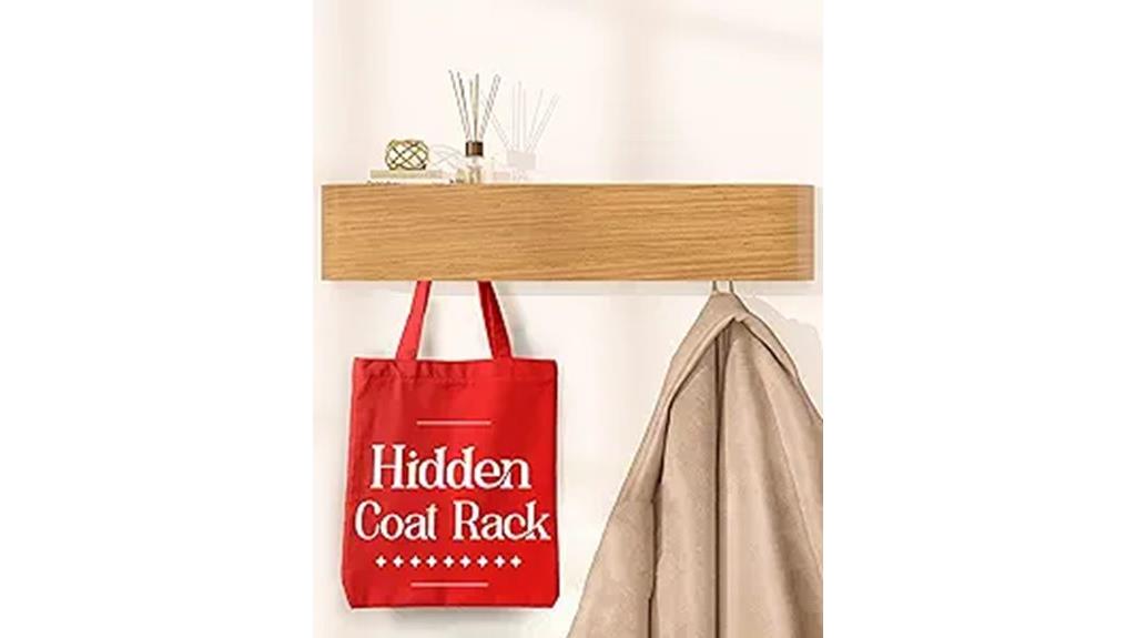 wall mounted coat rack