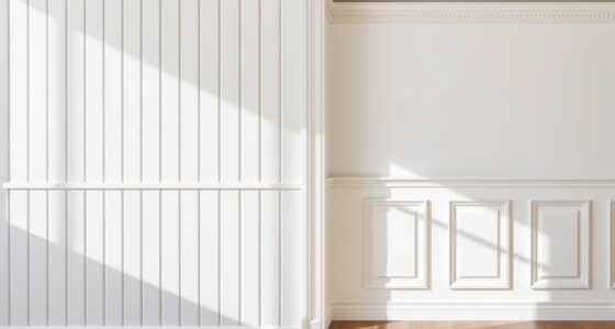 wall paneling style comparison
