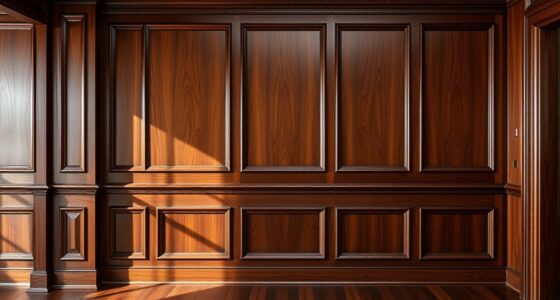 wall sealing with millwork
