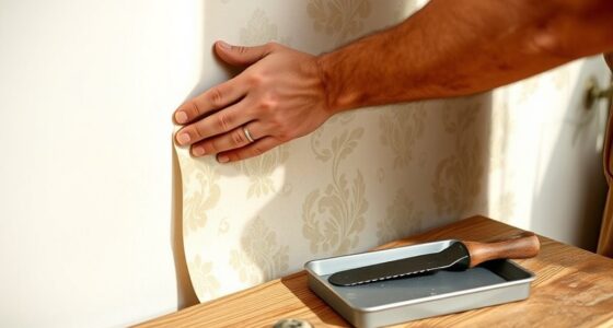 wallpapering material and labor costs