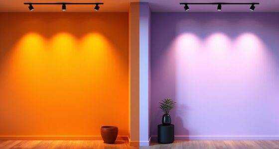 warm versus cool lighting