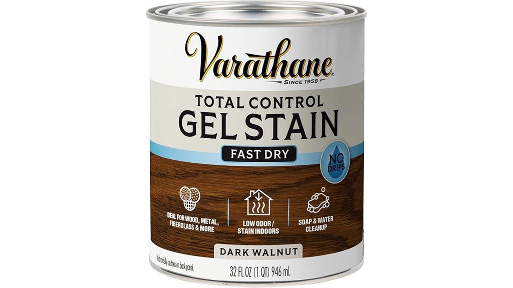 water based dark walnut stain