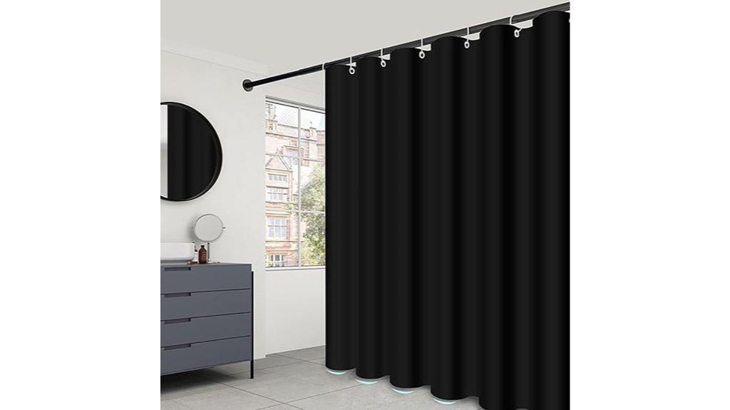 waterproof fabric shower liner