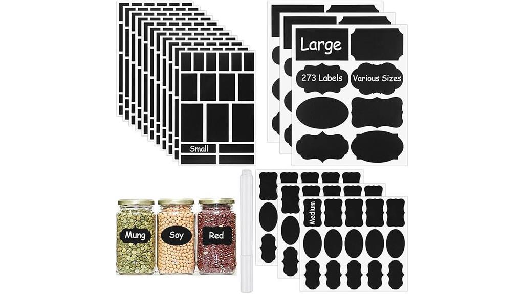 waterproof food container labels