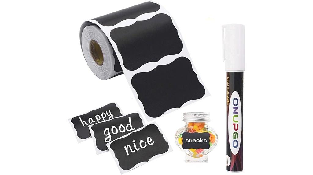 waterproof reusable blackboard stickers