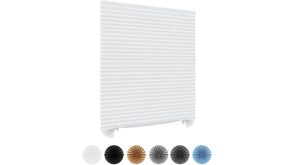 wireless adhesive window blinds