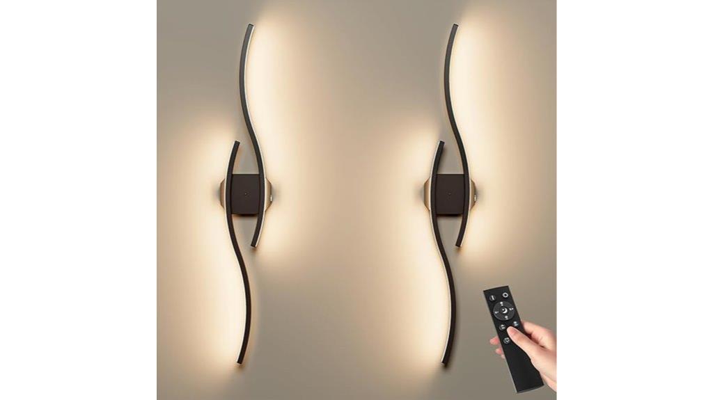 wireless battery wall sconces