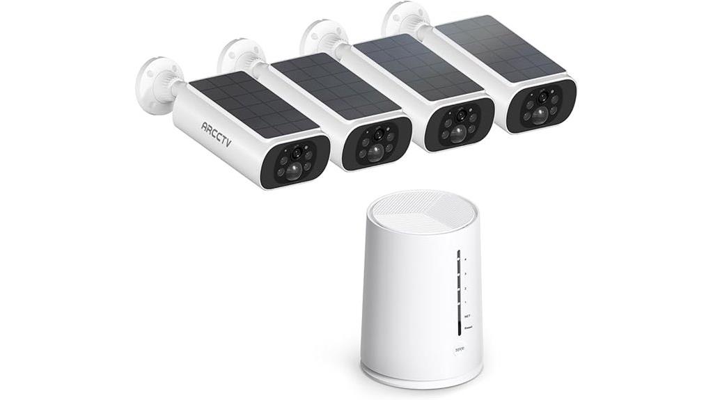 wireless outdoor solar cameras