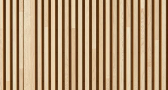 wood slat wall spacing