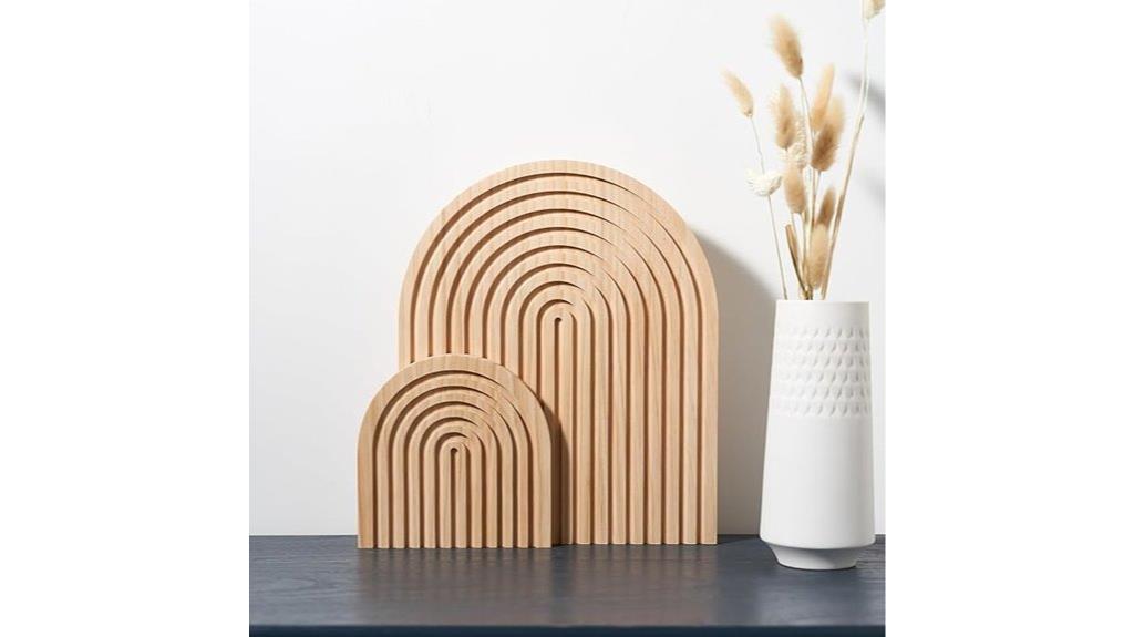 wooden arch boho decor