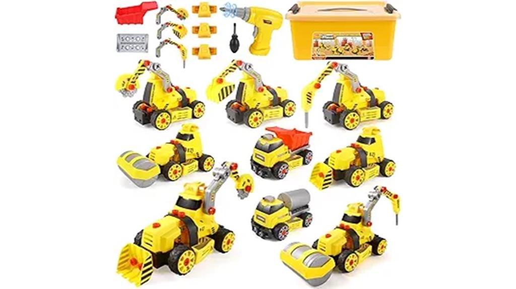 9 piece building toy