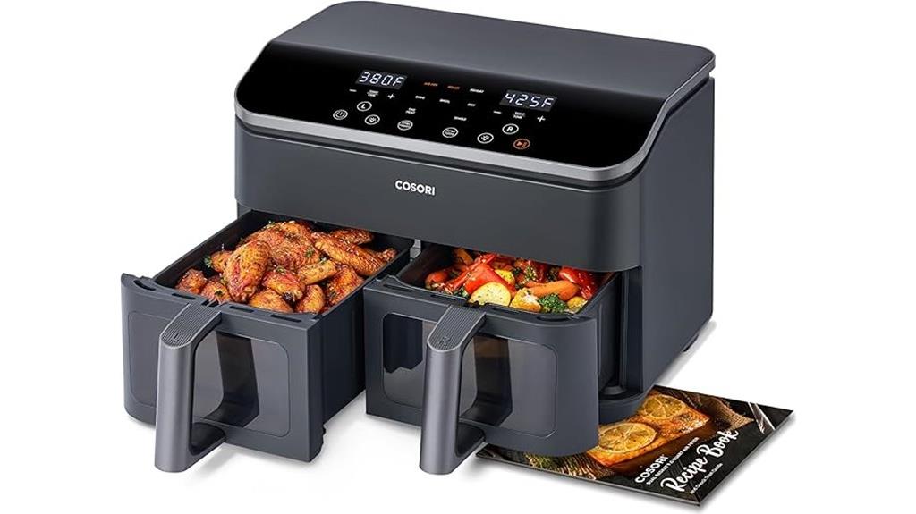 dual basket air fryer